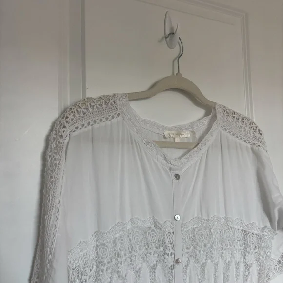 LoveShackFancy Beth Dress Lace Maxi - Picture 6 of 6